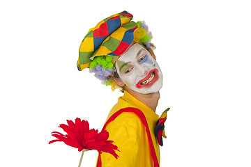 Image showing Colorful Clown