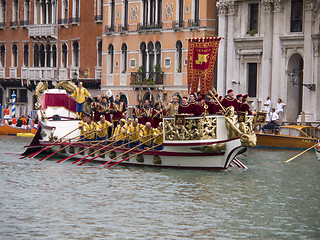 Image showing Historical Regatta of Venice