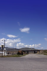 Image showing Looking into Highway from the Exit