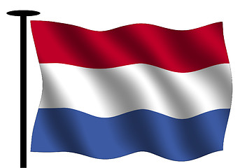 Image showing Flag of Holland