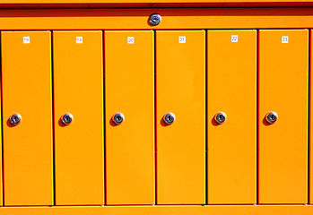 Image showing Letterboxes maded from steel have stainless locks