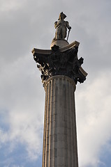 Image showing Trafalgar Square in London