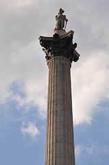 Image showing Trafalgar Square in London