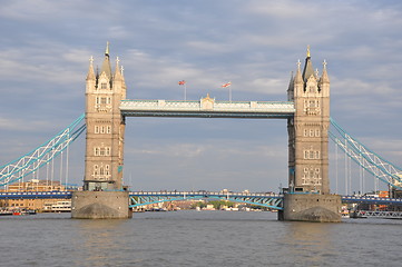 Image showing Tower Bridge in London