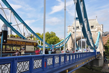 Image showing Tower Bridge in London