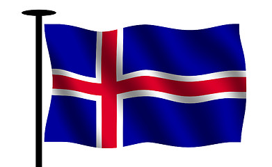 Image showing Flag of Iceland