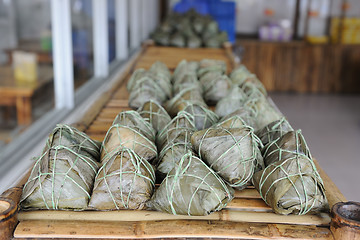 Image showing Chinese rice dumplings