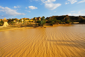 Image showing Muddy lake