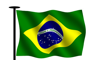Image showing Brazilian flag