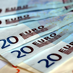 Image showing Euro note