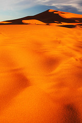 Image showing Sahara sunset