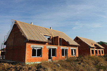 Image showing House construction