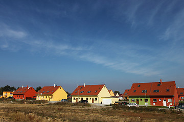 Image showing Semi-detached houses