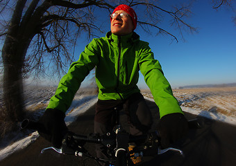 Image showing Biker