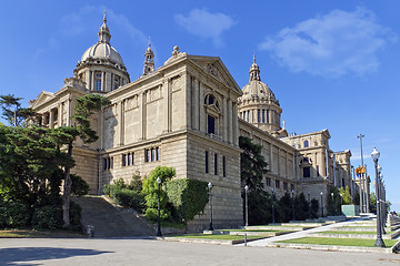 Image showing El Palacio Nacional de Montjuic