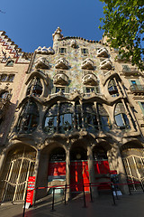 Image showing Barcelona - casa Batllo from Gaudi