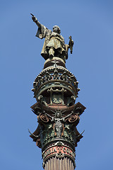 Image showing Columbus Monument, Barcelona