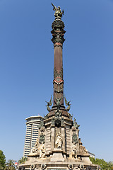 Image showing Columbus Monument, Barcelona