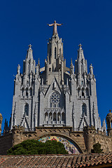 Image showing Spain Barcelona Temple de Sagrat Cor Tibidabo