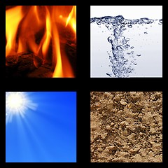 Image showing the four elements