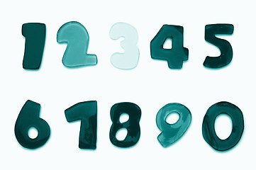 Image showing letters and numbers