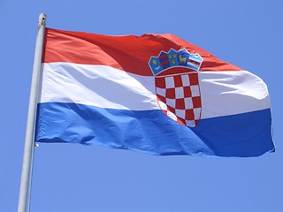 Image showing Croatian flag