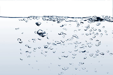 Image showing fresh water with bubbles