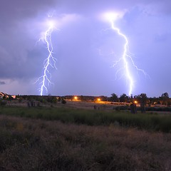 Image showing thunderstorm