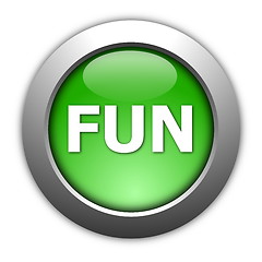 Image showing party and fun button