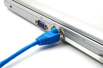 Image showing network connector