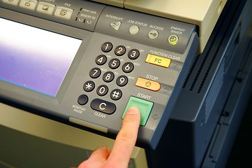 Image showing copier center