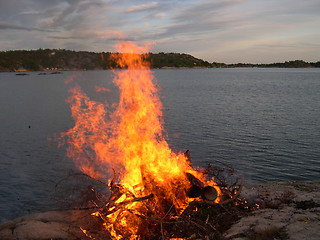 Image showing Bon fire
