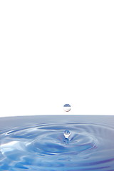 Image showing splashing water drop