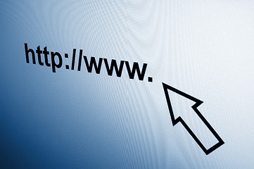 Image showing internet browser