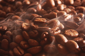 Image showing hot coffee for breakfast