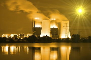 Image showing abstract power plant