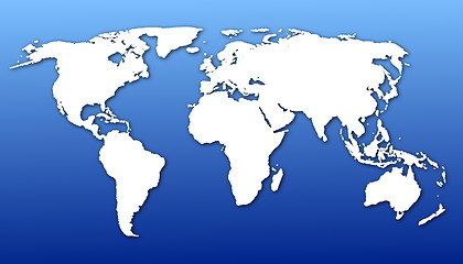 Image showing globe of the world