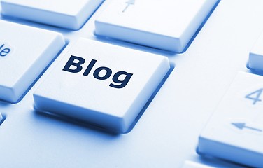 Image showing blog key