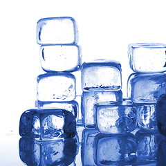 Image showing ice cubes