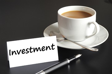 Image showing financial investment