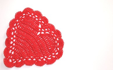 Image showing Crocheted Valentine