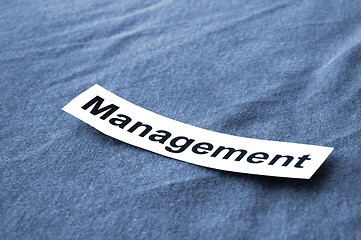 Image showing management concept