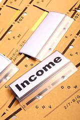 Image showing income