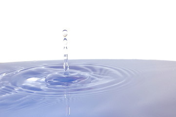 Image showing wellness concept with water drop