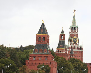 Image showing view of the Moscow Kremlin