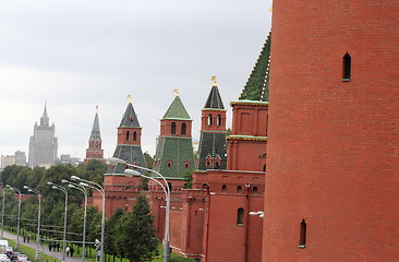 Image showing view of the Moscow Kremlin