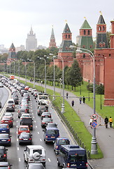 Image showing view of the Moscow Kremlin