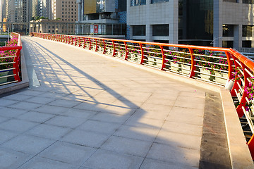 Image showing City corridor