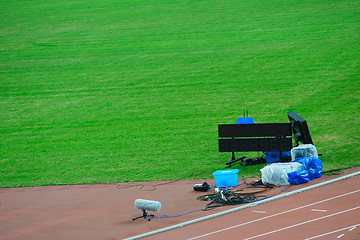 Image showing Instruments on competition field