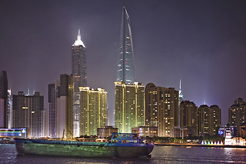 Image showing Shanghai Night View On Financial Center
